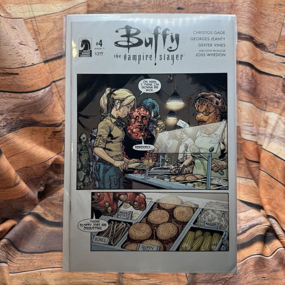 Buffy the Vampire Slayer Season 11 #4 Dark Horse Comic Book Joss Whedon Jeanty
